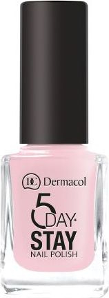Llak thonjsh Dermacol 5 Day Stay Shade 06 First Kiss, afatgjatë, 11 ml