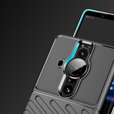 Mbulesë telefoni Thunder Case Flexible Armored për Sony Xperia Pro I, TPU, e zezë