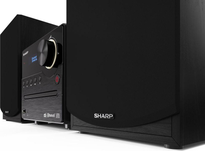 Set altoparlantësh Sharp XL-B517D, i zi