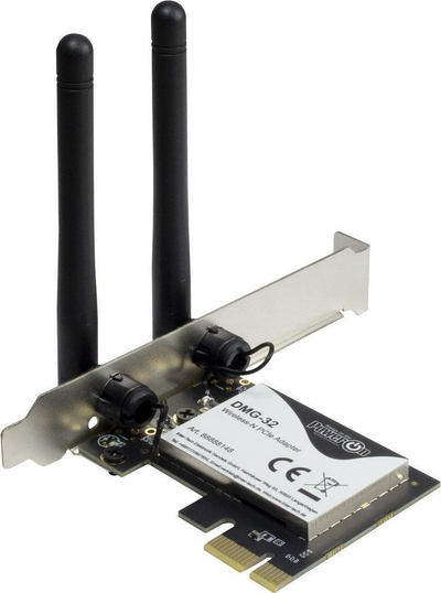 Adapter Wi‑Fi PCIe Inter Tech DMG 32, Wi‑Fi 5, 650 Mbps, i zi