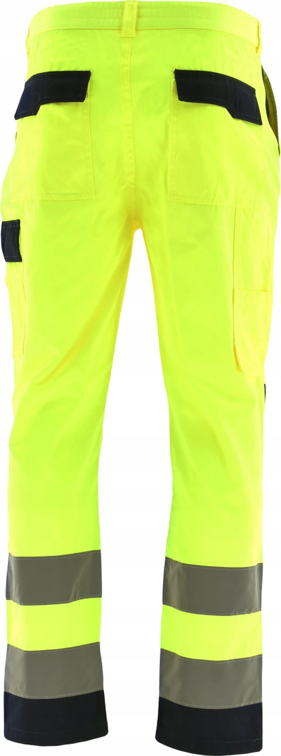 Pantallona pune Sara Road Worker 11-000026, masa XL, reflektuese, rozë