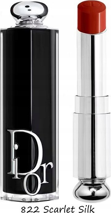 Ruz buzësh DIOR Dior Addict Shine Refillable, me shkëlqim, e kuqe