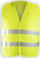 Jeletë reflektuese Dedra BHKM01XXL, madhësia XXL, 2 shirita reflektues, ngjyrë e verdhë