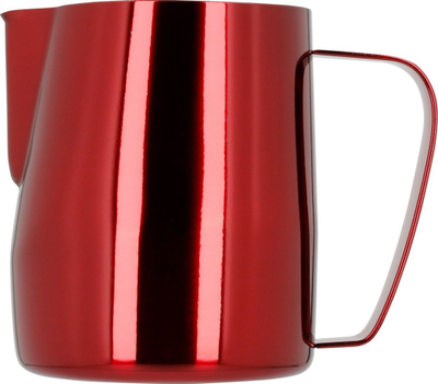 Ibrik qumështi Barista Space, 600 ml, çelik inox, i kuq