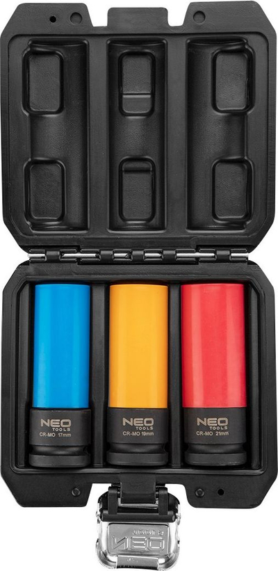 Set çelësa për felne alumini Neo, Cr Mo, 17 mm 19 mm 21 mm