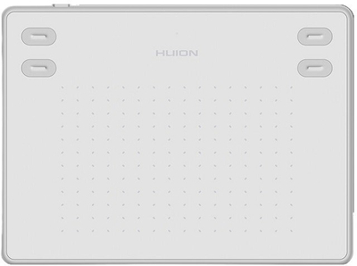 Tablet grafikor Huion RTE-100-W, i vogël, me stilolaps dixhital