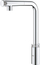 Rubinet kuzhine Grohe Minta SmartControl 31613000, gryke L, dush tërheqës, krom