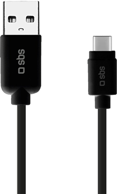 Kабел за полнење и податоци Sbs Type C, USB 2.0, бел