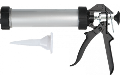 Dispenser silikoni Topex 21B360, 600ml, çelik dhe alumin, i argjendtë