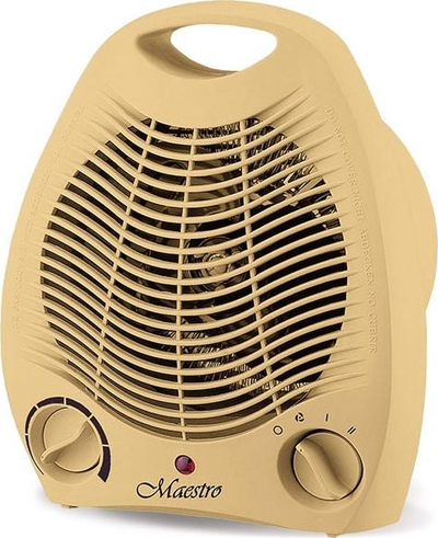 Ngrohës me ventilator Maestro MR-920, 2 nivele fuqie, mbrojtje nga mbinxehja, gri