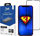 Xham mbrojtës 3MK HardGlass Max për iPhone 13 Pro Max 6.7" dhe 14 Plus 6.7", FullScreen, i zi