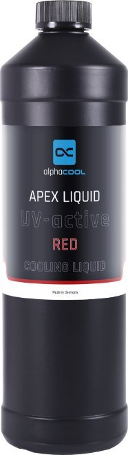 Lëng ftohës Alphacool Apex Liquid, 1000ml, UV aktiv, i kuq