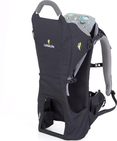 Mbajtëse për fëmijë LittleLife Ranger S2, deri 20 kg, alumini, gri