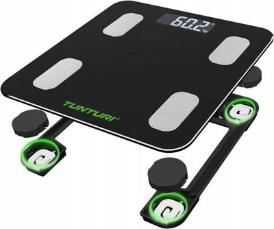 Peshore personale Tunturi SC30 Smart, Bluetooth me APP, 180kg, xham i tejdukshëm
