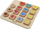 Puzzle druri Masterkidz Matching Colors and Patterns, lojë edukative, me shumë ngjyra