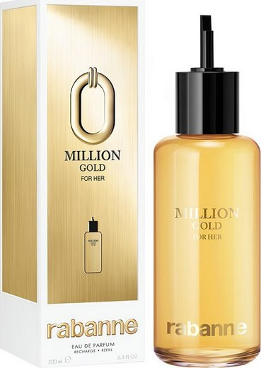 Parfum Rabanne Million Gold for Her, Eau de Parfum, 200ml Refill