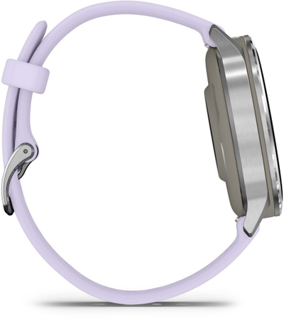 Ora inteligjente Garmin Venu 4, GPS, 12 ditë bateri, argjendtë