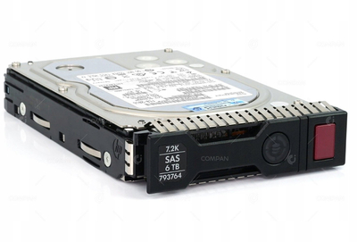 Хард диск за сервер HPE, 6TB, SAS, Hot Plug