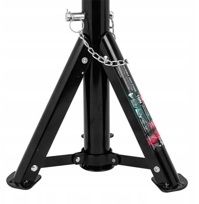 Qendra mbështetëse palosëse për makinë ROCKFORCE, 3 ton, set 2 copë, metalike