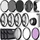 Set aksesorësh filtrash Neewer 10087417, 58mm, për kamera, i zi