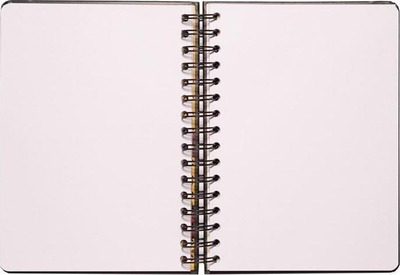 Bllok shënimesh House of Paper Notebook Notes, A5, kapak i fortë, me shirit elastik