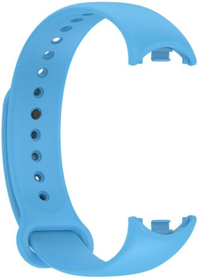 Rrip silikoni për Xiaomi Mi Band 8 M8, i rregullueshëm, blu