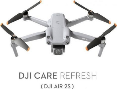 Dron DJI DJI Care Refresh DJI Air 2S (Mavic Air 2S), me plan dyvjeçar dhe kod elektronik, i bardhë + i hirtë