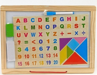 Pllakë magnetike ADAR, me dy anë, e bardhë
