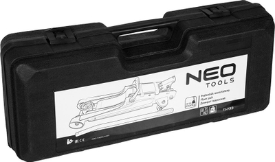 Krik pune NEO TOOLS aba 2.5T, mban 2.5 ton, me rrota, gri
