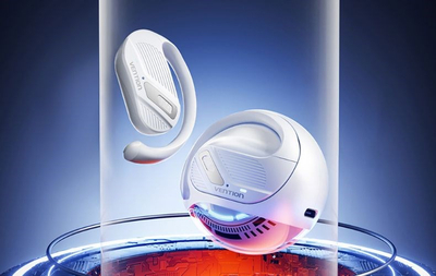Kufje sportive pa tela Vention OpenBeat O12 NBUB0, TWS OpenEar, Bluetooth, të zeza