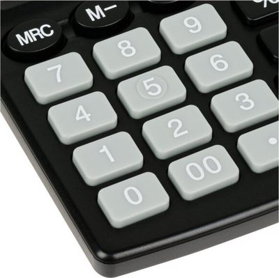 Калкулатор за биро Eleven SDC-812NR, 12 цифри, двојно напојување, црн