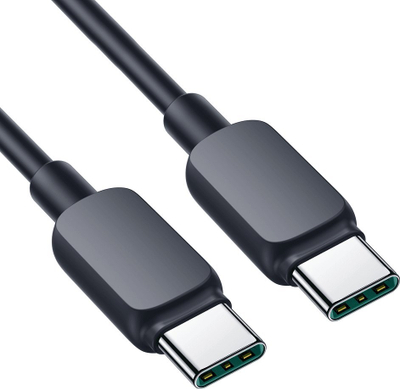 Kabllo USB C në USB C Joyroom S-CC100A14, 100W, 1.2 m, e zezë