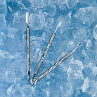 Shtytës kutikulash Staleks Pro Expert 52, dyanshëm, çelik inox, argjendtë