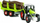 Lodër traktor Leantoys me rimorkio, e çmontueshme, 43cm, shumëngjyrëshe
