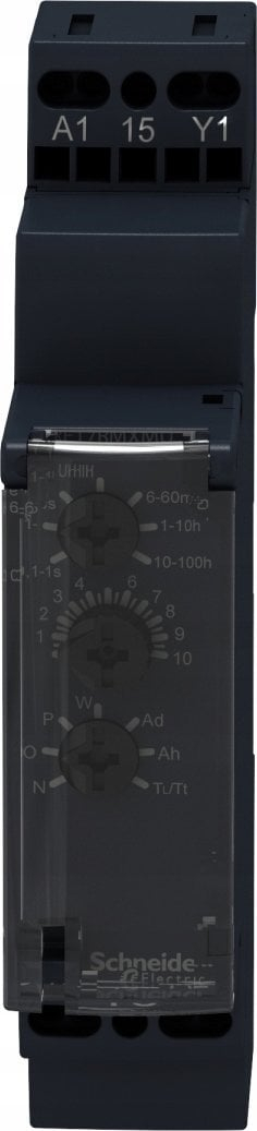 Relé kohore Schneider Electric Zelio Time RE22R1AMR, 24–240V AC DC, 0.1 sekondë gjer në 100 orë