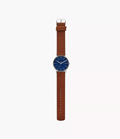 Orë dore për meshkuj Skagen Signature, e kaftë