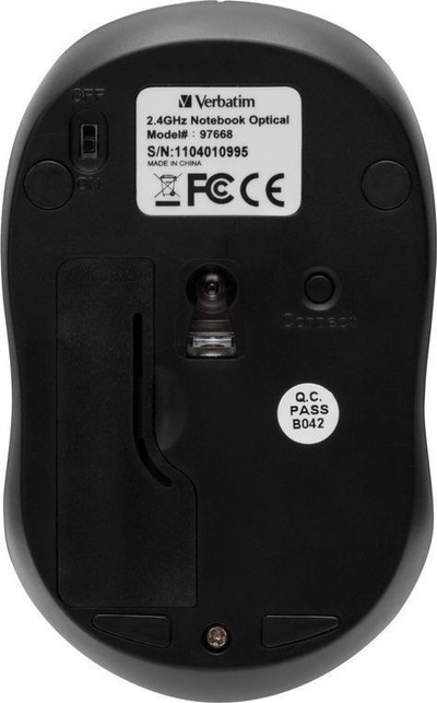 Maus Verbatim GO, wireless, USB, i zi