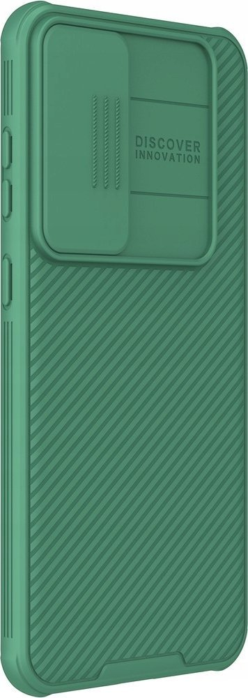 Mbrojtëse telefoni Nillkin CamShield Pro Armored, për Samsung Galaxy S24 Plus, me kapak kamere, jeshile