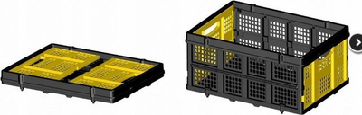 Kuti palosëse Stanley SXWTD-FT505, 568x410x272mm, mban deri 25kg, e zezë me të verdhë