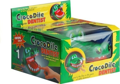 Loja familjare Leantoys Crocodile at the Dentist, shkathtësi, për fëmijë, shumëngjyrëshe