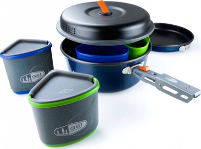 Set i enëve GSI Outdoors për çantë shpine Bugaboo, 2000 ml