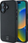 Mbulesë telefoni Mercedes MEHCP16MARMBK, për iPhone 16 Plus 6.7", lëkurë, e zezë