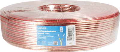 Kabllo audio LogiLink, 100m, izolim transparent, bakër-alumin