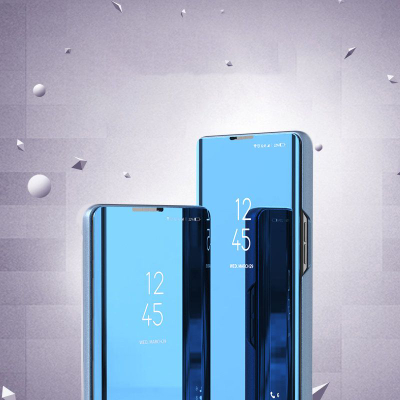 Mbulesë telefoni Samsung Galaxy A22 4G Closing Case, kapak që paloset, transparente, e zezë
