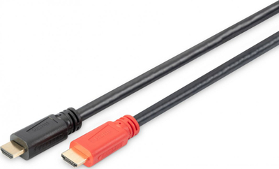 Кабел HDMI Digitus AK-330118-100-S, 10m, Highspeed со Ethernet, црн