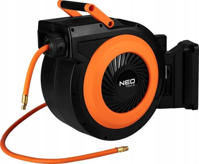 Rrotullë pneumatike Neo Tools 10-700, 9.5mm x 15m, kompozit, gri