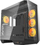 Куќиште за компјутер darkFlash DY470 ATX Cube, 4 ARGB вентилатори, закалено стакло, црно