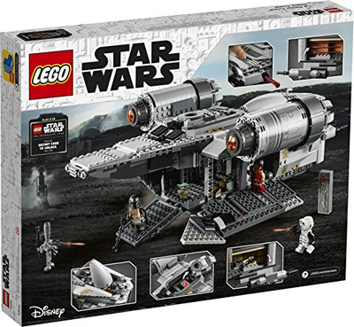 Set ndërtimi LEGO Star Wars The Razor Crest 75292, 1023 copa, për mosha 10+, gri
