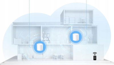 Sistem mesh Wi-Fi TP-Link Deco X1500, AX, paketë 3 pjesë, i bardhë