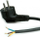 Kabllo rryme ROLINE 19.08.1111, CEE 7/7 SCHUKO, 3 m, i zi